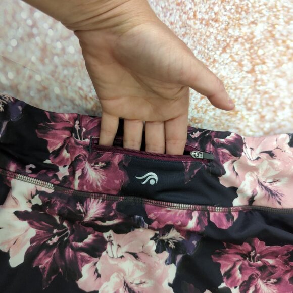 Ideology Women’s Plus Size 4XL Floral Printed Flouncy Skort Activewear Skirt - Picture 4 of 8